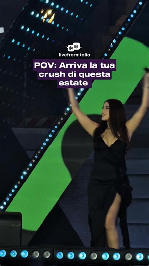 Gaiaaaa ❤️‍🔥 Al Tim Summer Hits con Bossa Nostra #Gaia #TimSummerHits #InvitedBy