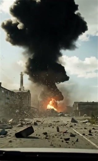 Industrial Blast Shockwave! #Explosion