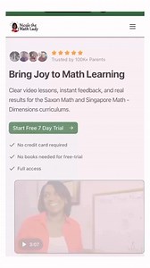 Psst… try Nicole the Math Lady for a week, free! “Will this program work for my kids?” We invite you to try it out and see if it’s the right fit for your kids.💜 #homeschoolmath #homeschooling #homeschoolmom | Nicole the Math Lady