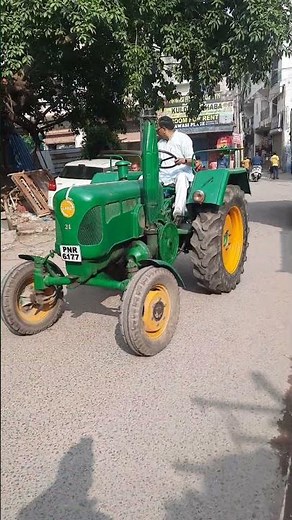 #vintage #lanzbulldog #tractor Rare Vintage Lanz Bulldog Tractor: First Drive After Restoration?