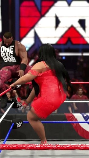 🔥 Braun Strowman 👑 vs. Mahira 😱 Iron Man Intergender Match | WWE 2K25 Gameplay#shorts