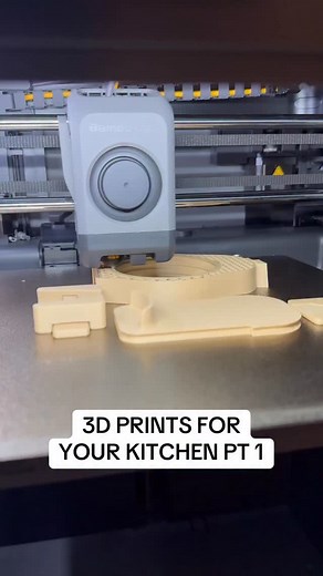 641K views · 13K reactions | Snacks at the push of a button. Printer: @bambulab_official P2S Model: Kitchen Dispenser V2 With Quicklock Mount by Wing-Art #3dprinting #useful3dprints #functional3dprints #dispenser | The 3D Wizard | Facebook