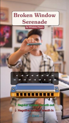 Broken Window Serenade - Harmonica Tutorial