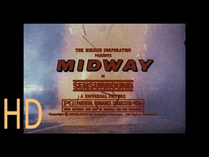 Trailer Midway 5 TV Spots 1976 4K Charlton Heston Henry Fonda James Coburn Glenn Ford Hal Holbrook