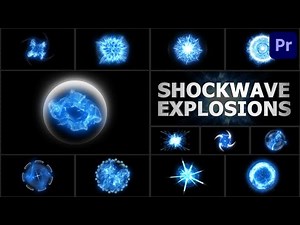 Energy Shockwave Explosions Preview UE
