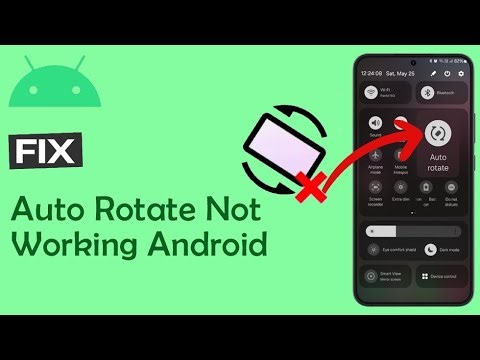 100% Working Tricks to Solve Auto Rotate Not Working on Android Phone | Android Data Recovery