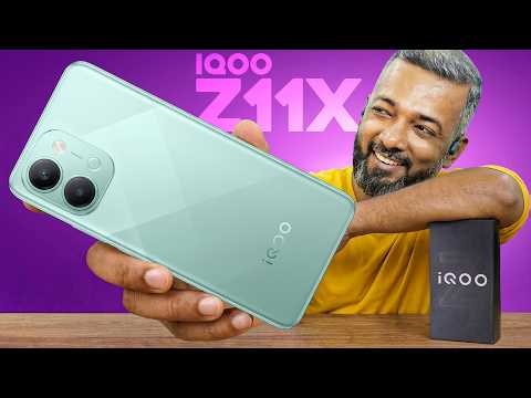 iQOO Z11x Unboxing 🔥 7400 Chip + 7200mAh Battery🔋 Beast Under ₹20K? #SBUS