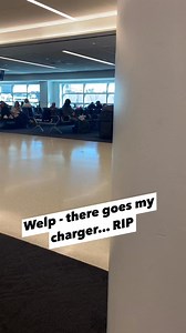 414K views · 1.8K reactions | All it took was 3 seconds. Gone!  #reels #airport #jfk #sweeper #iphone #charger | Mr. Benedict | Facebook