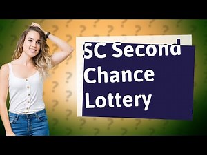 How to enter SC second chance lottery?