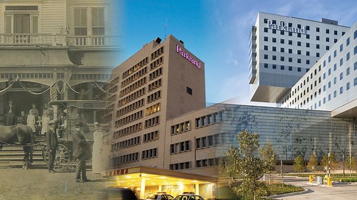It's been a long road to the new Parkland Hospital. See some highlights of our journey from 1894 to today!﻿ | Parkland Health