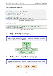 Complete SQL – Structured Query Language Guide SQL (Structured Query Language) is the standard programming language used to manage, manipulate, and retrieve data from relational databases. It is one of the most essential skills for developers, data analysts, database administrators, and cybersecurity professionals. The Complete SQL Guide is designed to help learners understand database concepts from fundamentals to advanced query techniques used in real-world applications. 🧠 What You Will Learn