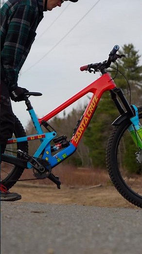 3e année à rouler sur le système de suspension VPP de Santa Cruz #mtb #mountainbike #vtt