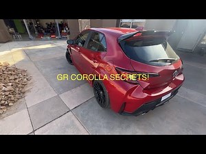 GR Corolla SECRETS!