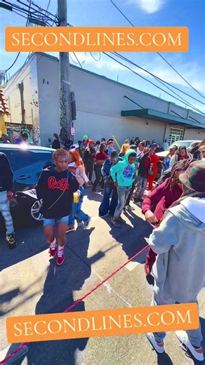 Just warming up. #secondlines