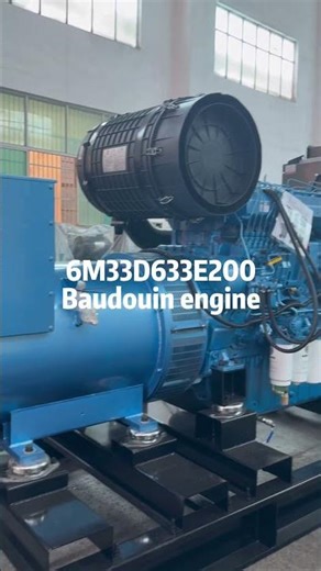 500KW weichai baudouin diesel generator, open type with Fully automatic switching control system