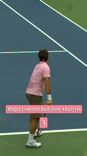 James Ludlow on Instagram: "Roger Federer Ball Toss Analysis😍🔥 #tennis #tennistips #atp #federer #shorts #forehand #viral #alcaraz #rafa"