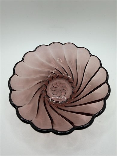 Vintage Hazel Atlas Moroccan Amethyst Dessert/Fruit Bowls – Set of 4