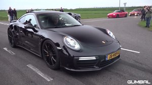 1050HP Porsche 911 Turbo S goes wild on track!