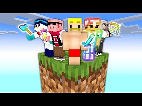 【マイクラ】チートアイテムが手に入る1ブロックの世界でサバイバル