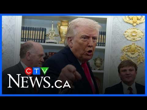 Trump says the U.S. will ‘control over anything we want'