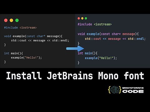 Install Jetbrains Mono Font in Windows and VSCode - 2024! 🧑‍💻🚀