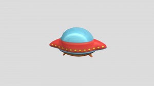 UFO - 3D model by yasintafitriani2000