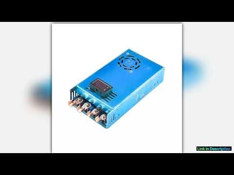 2000W DC Boost Power Supply Output Constant VoltageCurrent Adjustable Charging Module with Voltmete