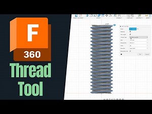 How to use the Thread tool for 3d Printing | Autodesk Fusion