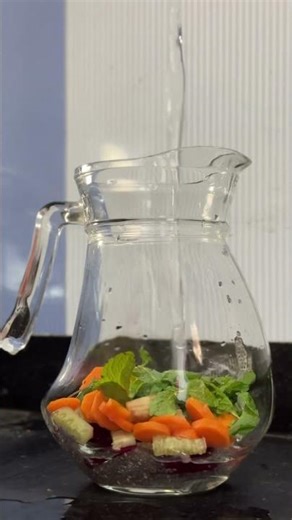 Detox water ❤️#shorts #summerdrink #homemade #refreshingdrink #trending#easyrecipe