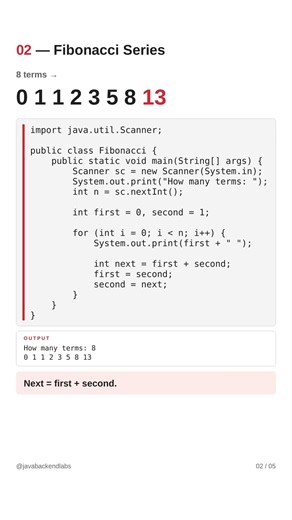 🔥 5 Java Coding Questions Every Beginner Should Know! #java #javaprogramming #javainterview #shorts