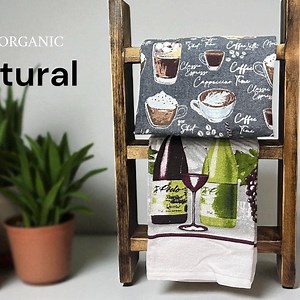 Farmhouse Tea Towel Ladder – Rustic Wooden Kitchen Towel Rack - Etsy Canada