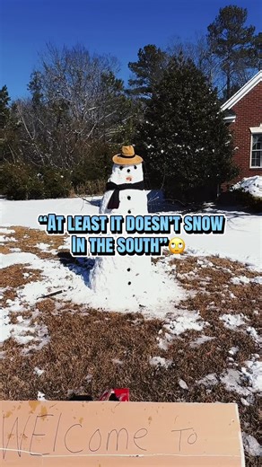 Can someone explain why there was 5ft of snow outside in SOUTH CAROLINA? #snow #snowstorm #winter #adventure #fun
