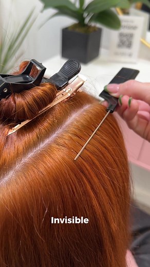 Ice extensions is the revolutionary hair extension technique that allows you to install custom-sized individual bonds extensions. The bonds is: ✨tiny ✨damage free ✨no weight ✨ no hair pulling ✨no nasty chemicals #hairextensions #extensions #newyorkcity #hairextensions #hairextensionspecialist #hairextensionsnewyork #slavichairextensions #individualbonds #bonds #humanhair #redhair #haireducation #capsule #extensionspecialist #transition