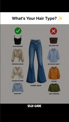 Flared Jeans Styling Guide 👖 Best & Worst Tops to Wear | Fashion Tips for Women #FlaredJeans #OOTD