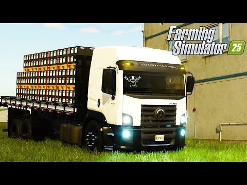 NEW TRUCK FOR TRANSPORTING SUPPLIES AND SELLING MILK - Farming Simulator 25 | EP.33