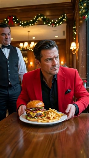 Waiter Kicked Him Out, But The Man In The Red Suit Did THIS!
