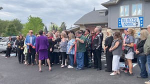 15K views · 128 reactions | The Branson stars and many others showed up today for the big grand opening of All Access Branson￼ Grand Country Music Hall MJ The Illusion Titanic On FIRE - The Show Redneck Comedy Bus Tour RICK McEWEN Branson Globe Branson Chamber and Convention & Visitors Bureau Convention & Visitors Bureaus's | Branson's Tour Guide | Facebook