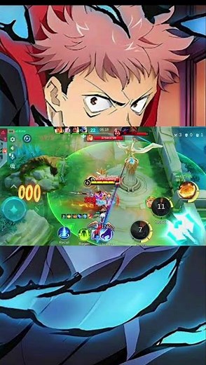 Yin👿 anime 🥶 team 💀 recall 😤 recall 😤 yin one Hit #mobilelegends