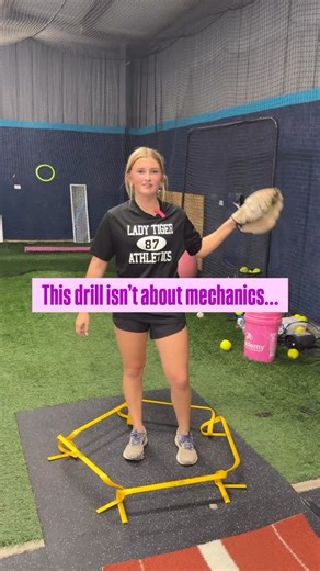 This is Abby’s favorite drill — and honestly, it’s not because it’s technical. It’s because it’s different. This drill isn’t something we do all the time. It’s more of a challenge. A way to move the body differently. A way to get out of your head. A way to let things flow instead of forcing them. Sometimes when pitchers are thinking too much, the best thing you can do is give them a task that isn’t pitching… but still requires coordination, balance, rhythm, and awareness. That’s what this does. 