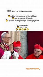 1.6M views · 20K reactions | Momen unik saat Paus terpilih, Paus Leo XIV melakukan audiensi usai terpilih menjadi Paus menggantikan mendiang Paus Fransiskus #fyp #fy #fypジ #katolik #gerejakatolik #katolikindonesia #pausfransiskus #pausleoxiv #vatikan #tuhanyesus #bundamaria #tuhanyesusmemberkati | Seputar Katolik | Facebook