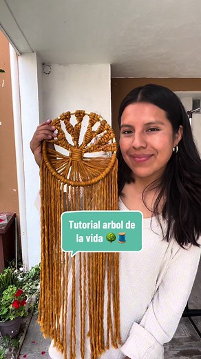 Tutorial detallado: Árbol de la Vida en Macramé
