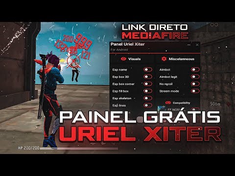 XIT FF ATUALIZADO! 📲PAINEL URIEL XITER - FFH4X MOD MENU - XIT ANDROID/IOS - XIT MOBILE GRATIS 100%HS
