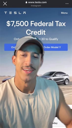 Ricky Gutierrez on Instagram: "The last hurrah before Tesla ev tax credit expires! Excited to see how Tesla and Elon make it out! #tesla #evnews"