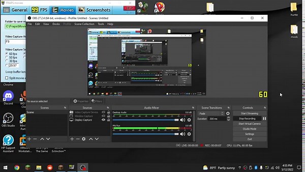 How to make OBS look sharper on a 1366x768 monitor