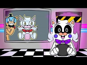 Lolbit Gets A Job As A Night Guard In Minecraft FNAF