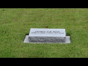 The Grave Of George H.W. Bush