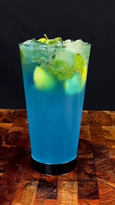 Blue Butterfly drink 🦋 #cheese | Grounded Romin