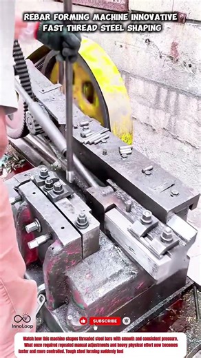 Rebar Forming Machine Innovative Fast Thread Steel Shaping
