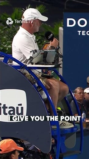 Jannik Sinner Sportsmanship 🫡