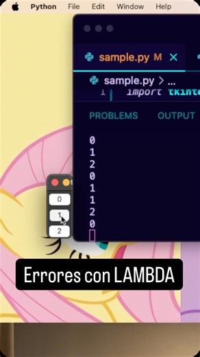 linkfy on Instagram: "Programas defectuosos en Python | El problema de las Lambdas #python #programacion #javascript #tech #tecnologia #html #ingenieria #antiprofe #tips"